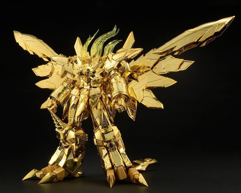 Pre-order : AMAKUNITECH The King of Braves GaoGaiGar FINAL: GENESIC GAOGAIGAR GOLD Ver. Plastic Model Kit by Kotobukiya