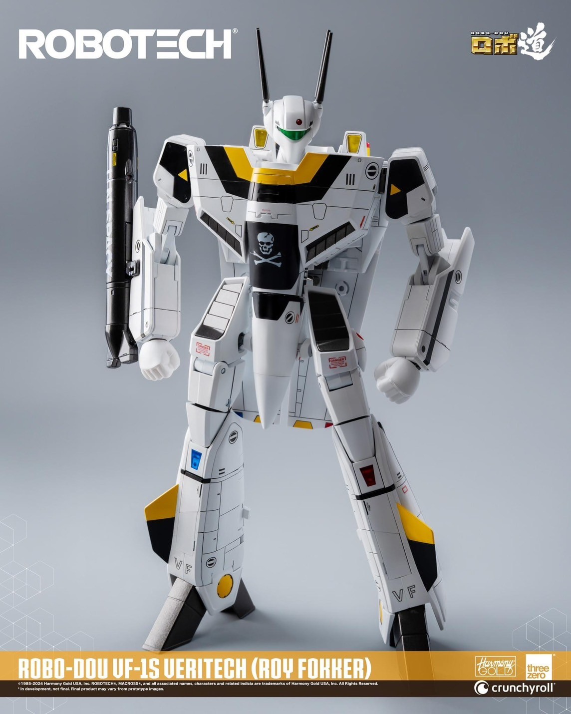 Pre-order : Robotech ROBO-DOU ROBOTECH VF‐1S Veritech (Roy Fokker) by Threezero