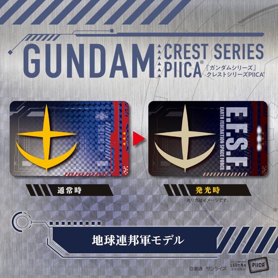PRE-ORDER : Gundam Series PIICA + Clear Pass Case 2nd Crest Series (Random)
