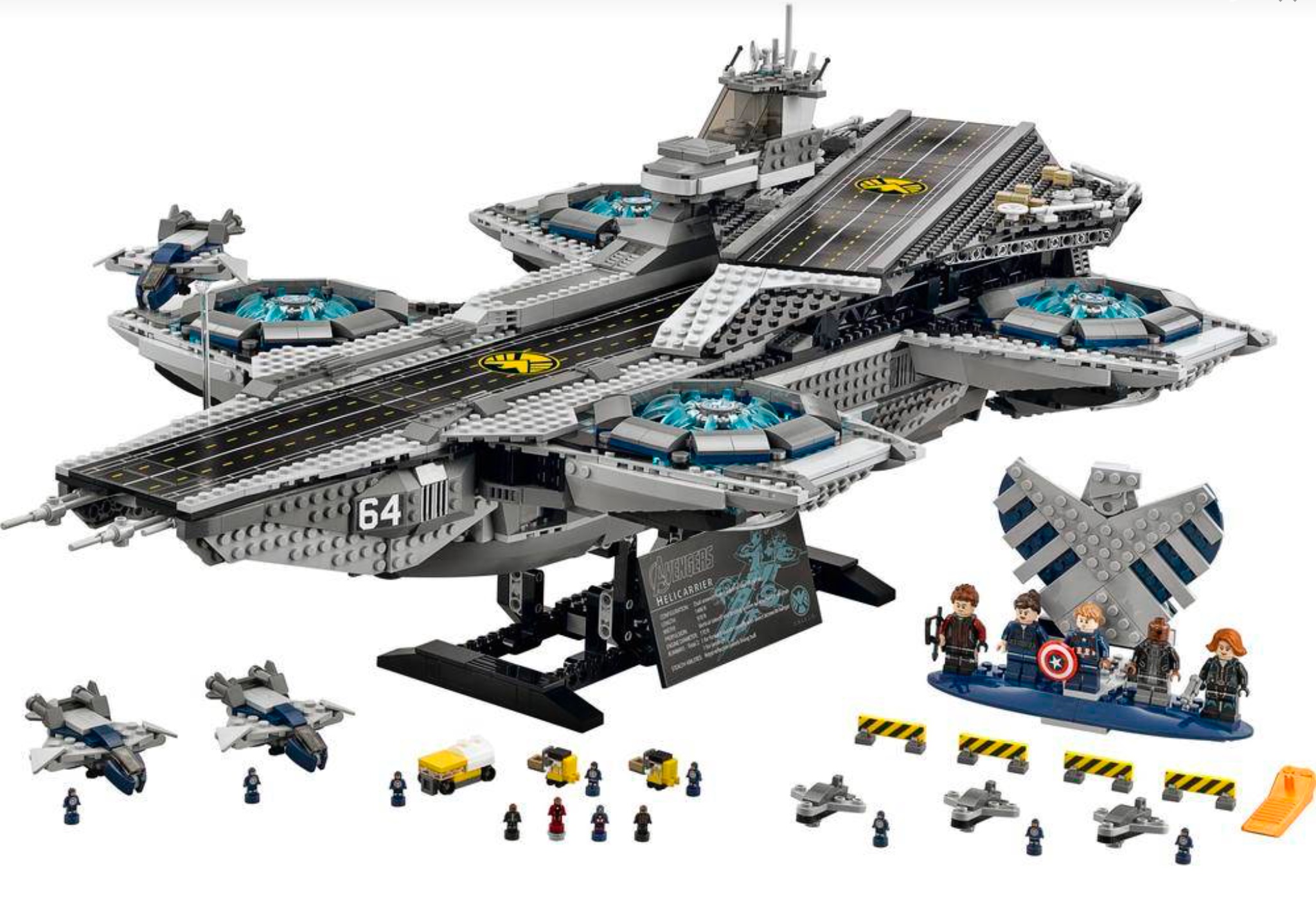 Sembo SY911 The SHIELD Helicarrier 4288pcs