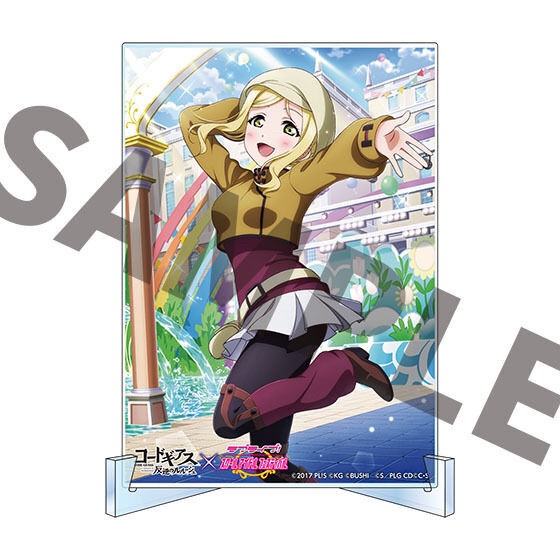 PRE-ORDER : "Love Live! School Idol Festival" x "Code Geass: Lelouch of Rebellion" Collaboration Aqours A6 Acrylic Panel <9 types in total>