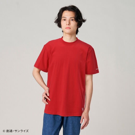 PRE-ORDER : Mobile Suit Gundam Mark Basic Line Embroidery T-shirt