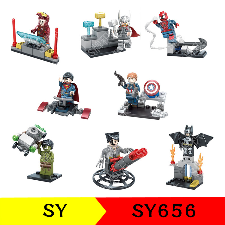 SY 656 1-8 Super Heroes