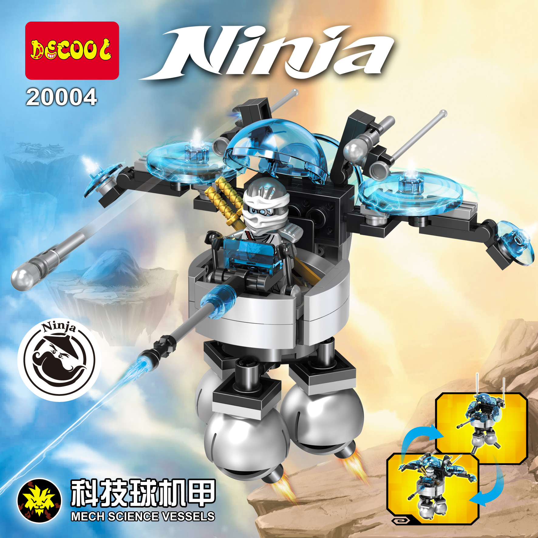 Decool 20002-20007 Ninjago