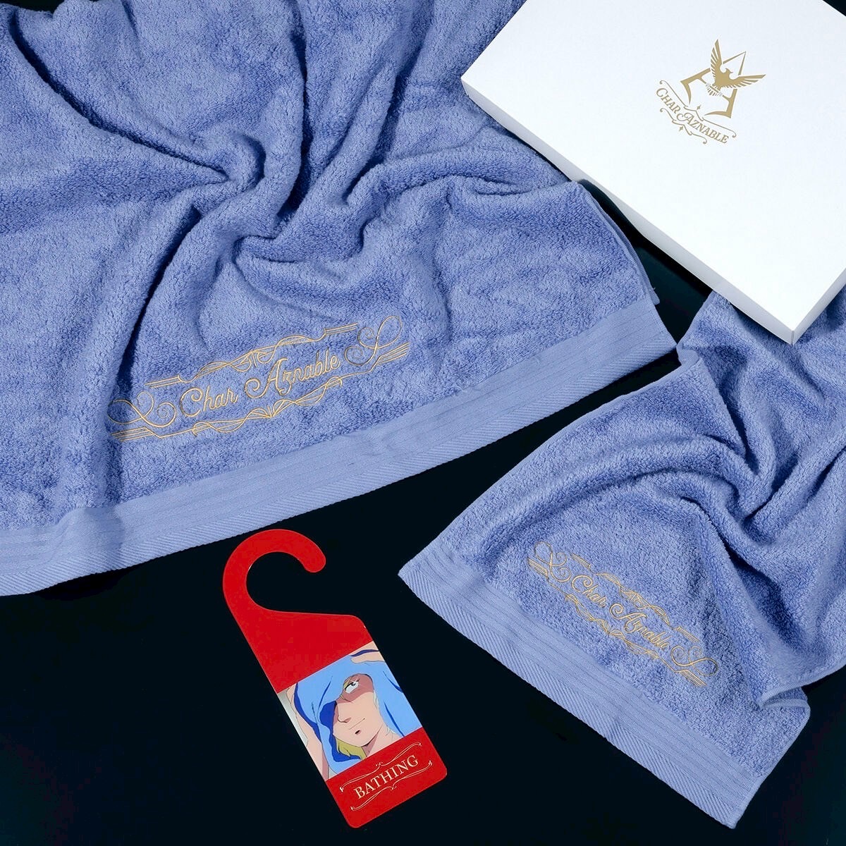 PRE-ORDER : Mobile Suit Gundam Char Towel Set