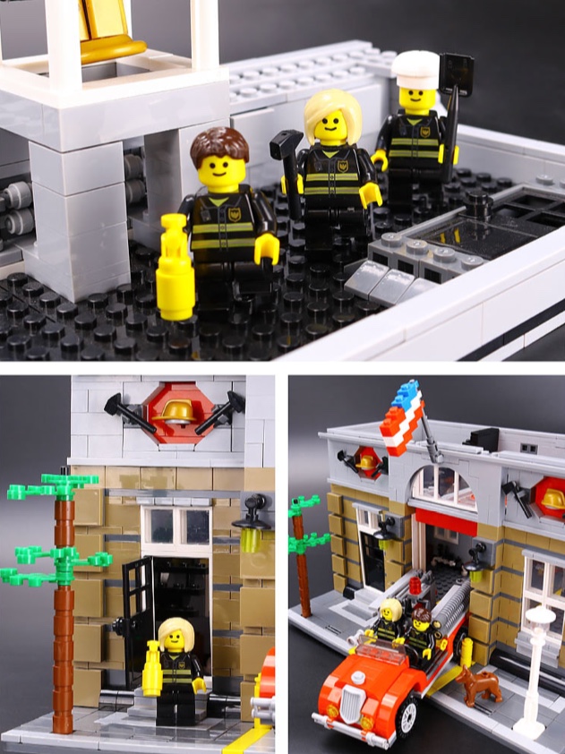 Lepin 15004 Fire Brigade 2313pcs