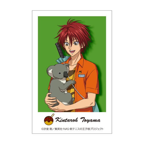 PRE-ORDER : The Prince of Tennis Abroad Ver.K.TOYAMA / SHIRAISHI Luggage Tag with Illustration Sheet