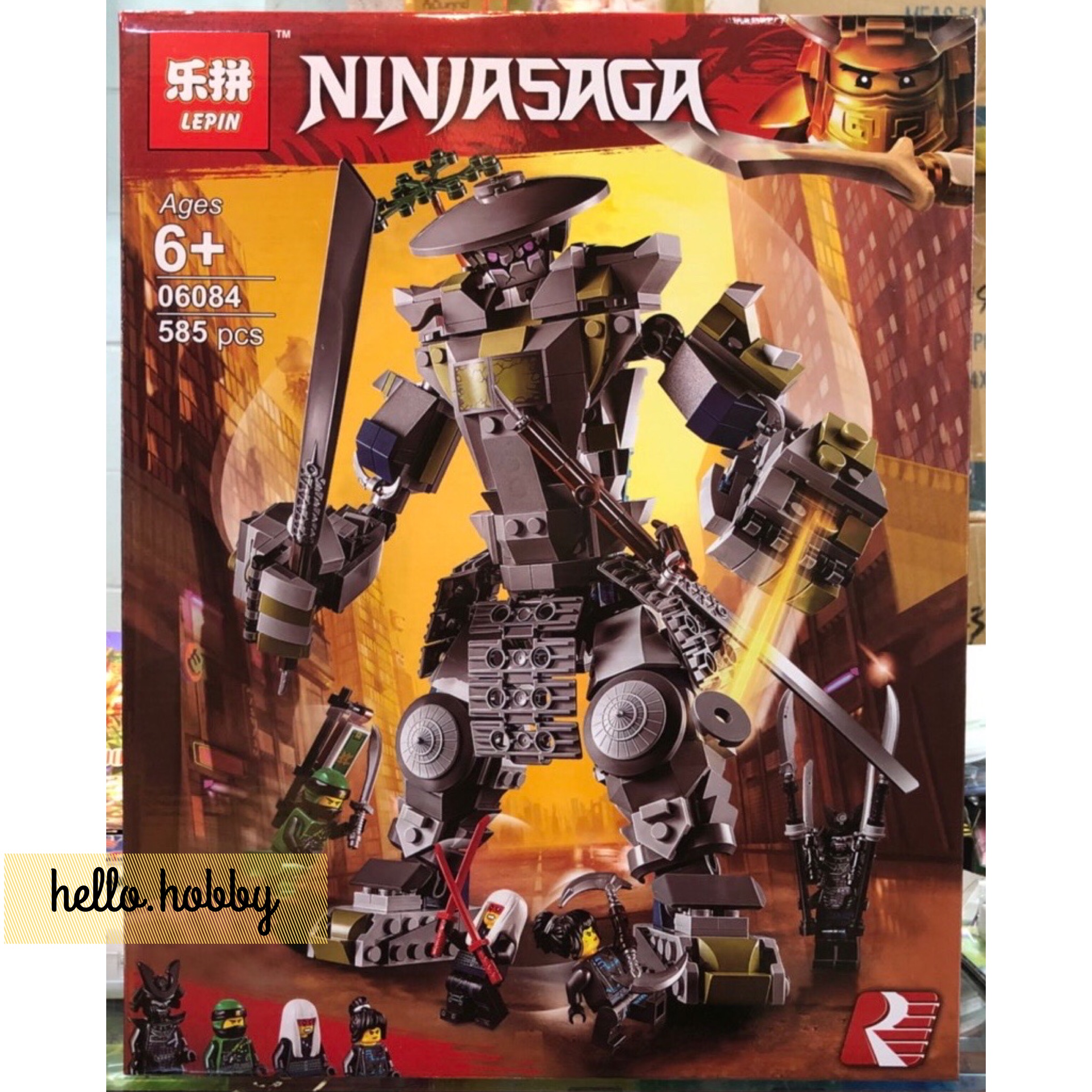 Lepin 06084 Ninjago Oni Titan 585pcs