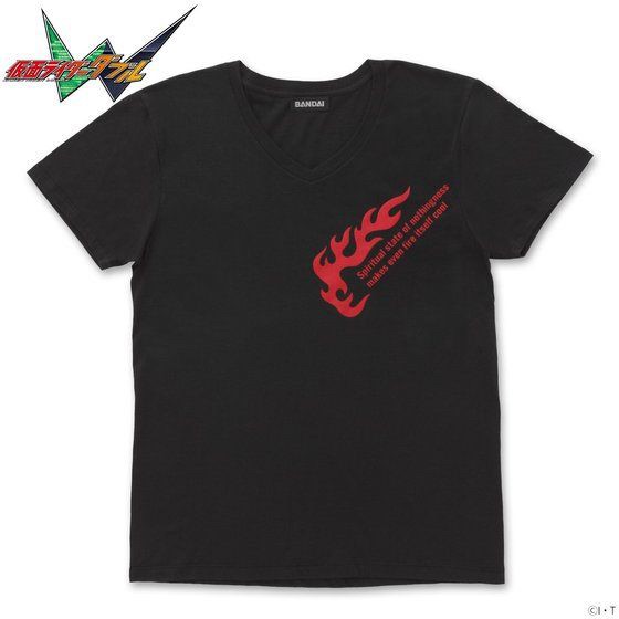PRE-ORDER : Kamen Rider W Accel x C&C Ryu Terui Fire T-shirt
