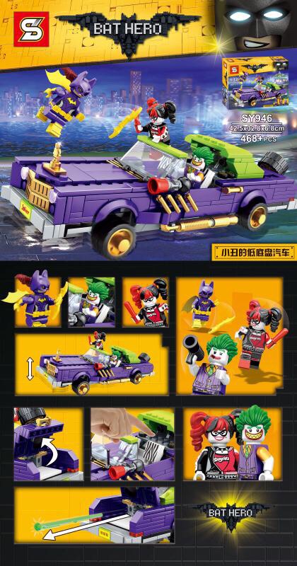 SY946 The Joker Notorious Lowrider 468pcs