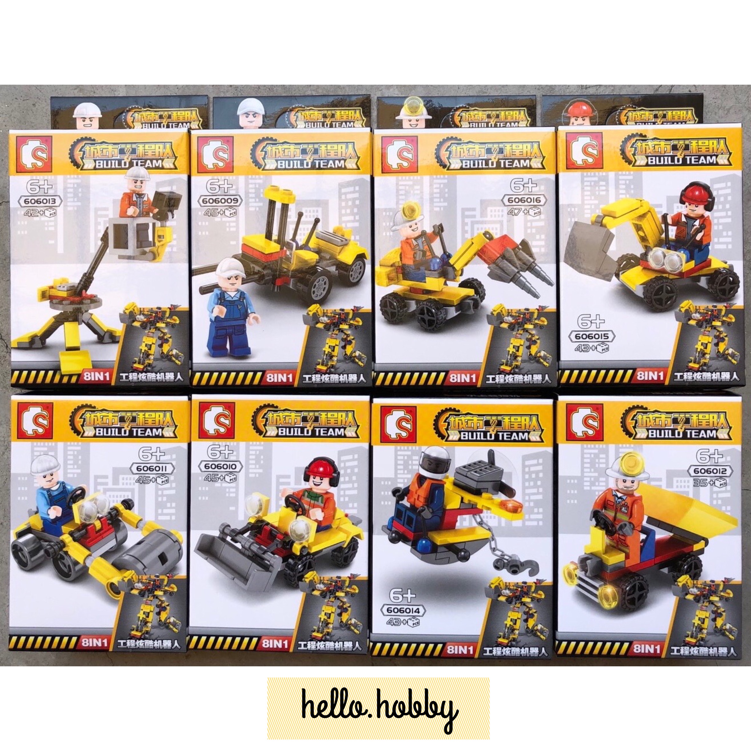 Sembo block 606009-606016 Build Team