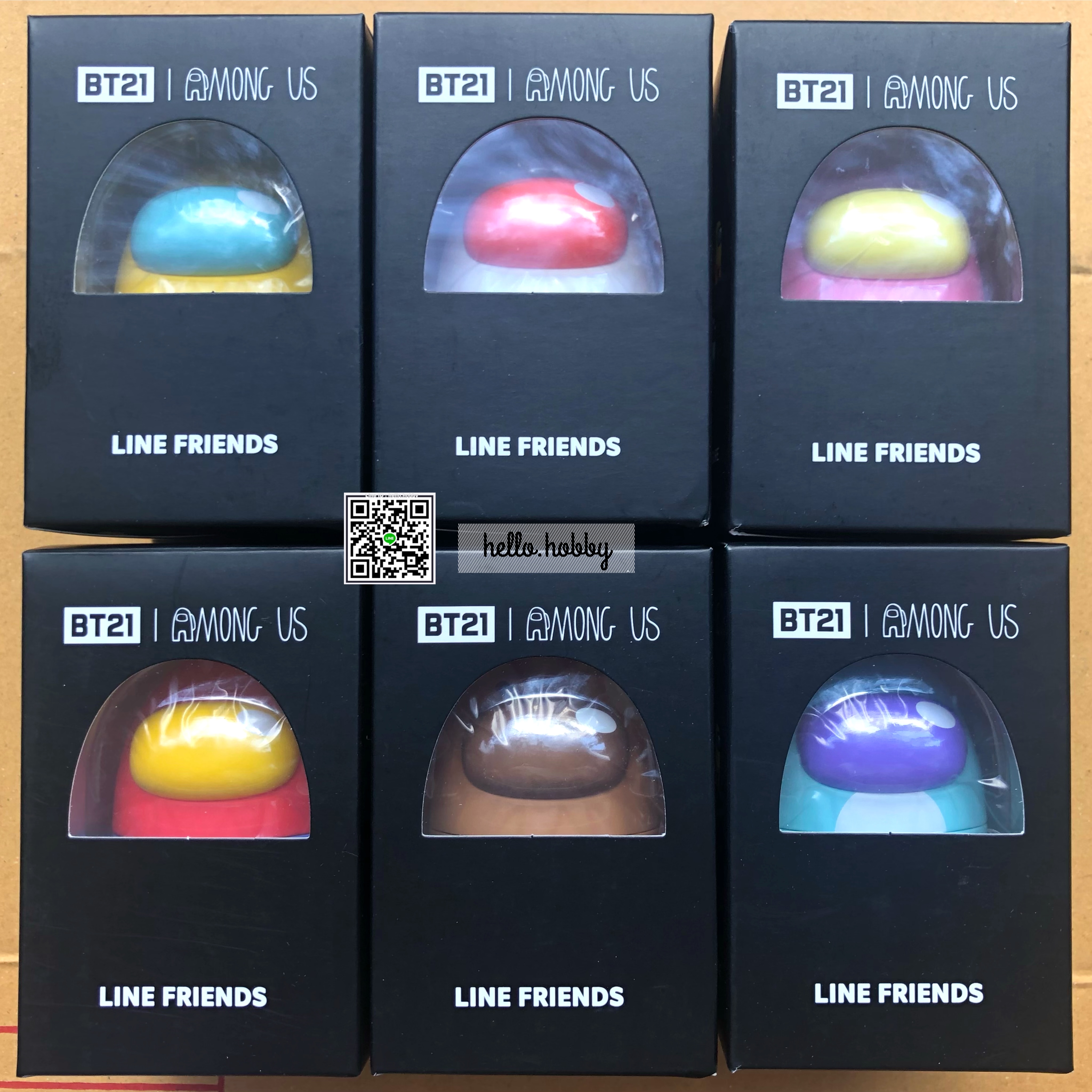 ฟิกเกอร์ BTAU BT21 : BT21 x Among Us by Line Friends