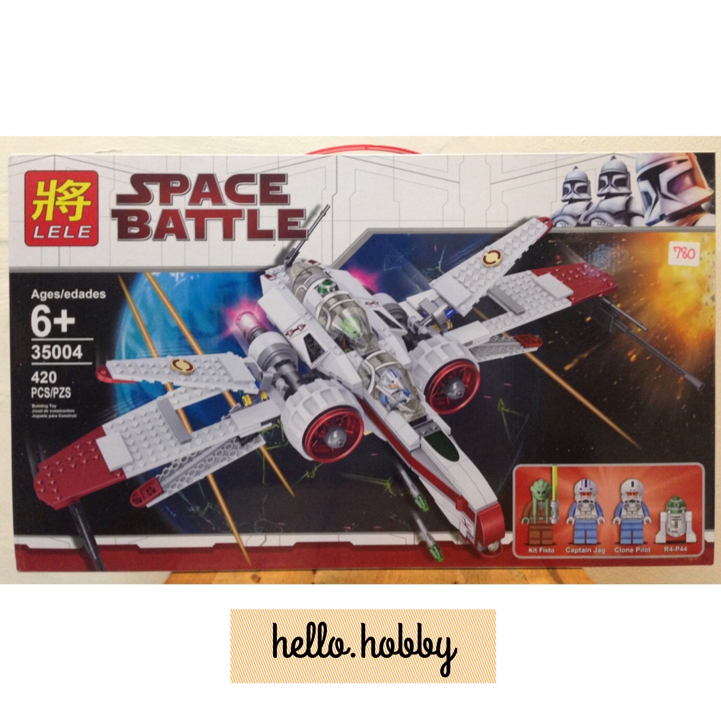 Lele 35004 Space Battle ARC-170 Star Fighter 420pcs