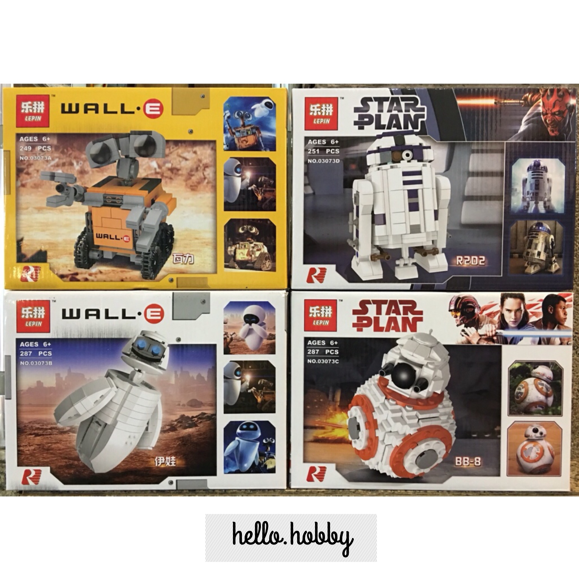 Lepin 03073 A-D Star Wars