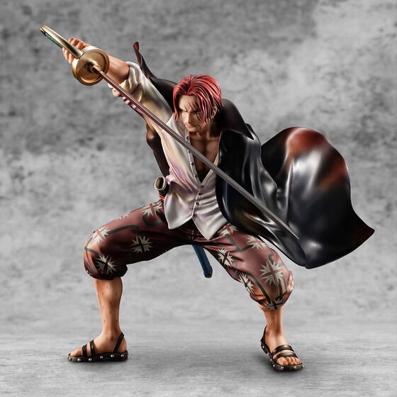 PRE-ORDER : Portrait.Of.Pirates One Piece Playback Memories RedHaired Shanks Complete Figure