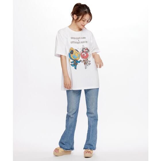 PRE-ORDER : Kamen Rider Revice Deformed T-shirt Two-shot Pattern First Edition