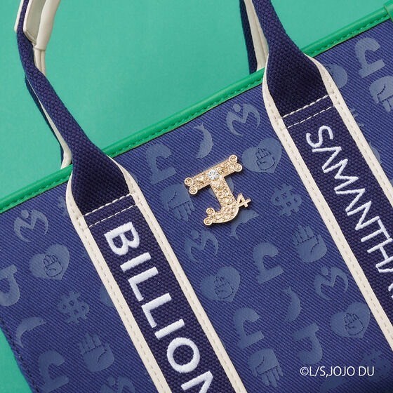PRE-ORDER : SAMANTHAVEGA x Anime "JoJo's Bizarre Adventure: Diamond is Unbreakable" "Nijimura Okuyasu" Collection Logo Tape Handbag
