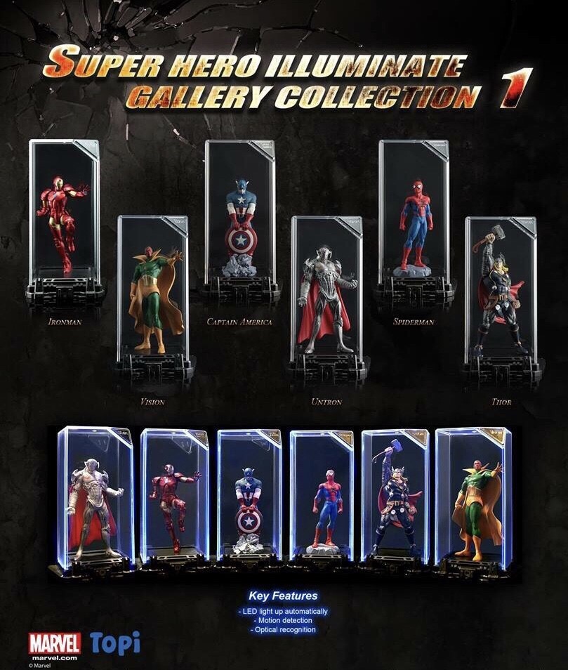 Super Hero Illuminate Gallery Collection 1 by SEN-TI-NEL