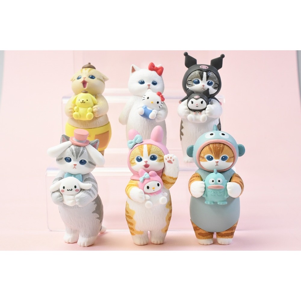 Mofusand x Sanrio Characters by Kitan Club (Set of 6)