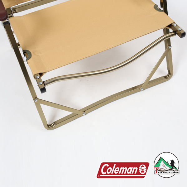 Coleman Fireplace Folding Chair Beige