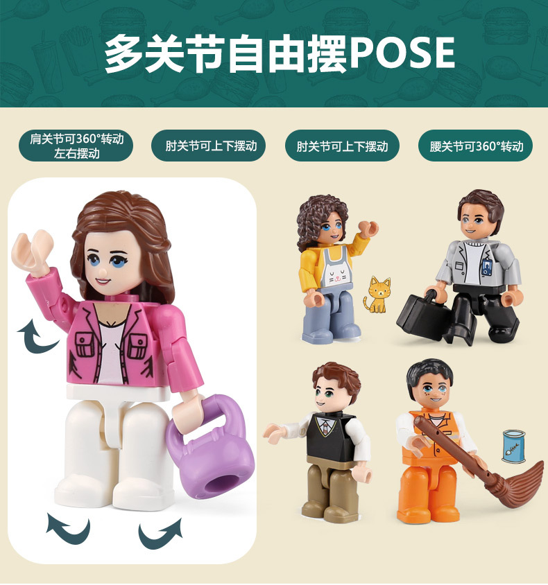 Zhe gao QL 0922 European Mall 2039pcs