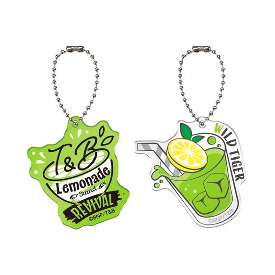 PRE-ORDER : TIGER & BUNNY 10th Anniversary in NAMJATOWN -REVIVAL- Acrylic Charm Set (2 pcs)