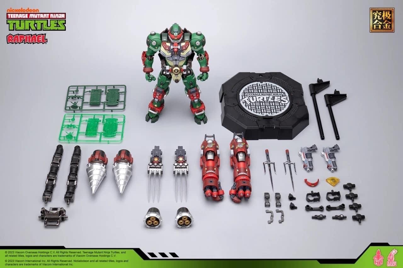 Pre-order : Teenage Mutant Ninja Turtles Raphael Diecast Action Figure by Heat Boys x XZOM SNAP