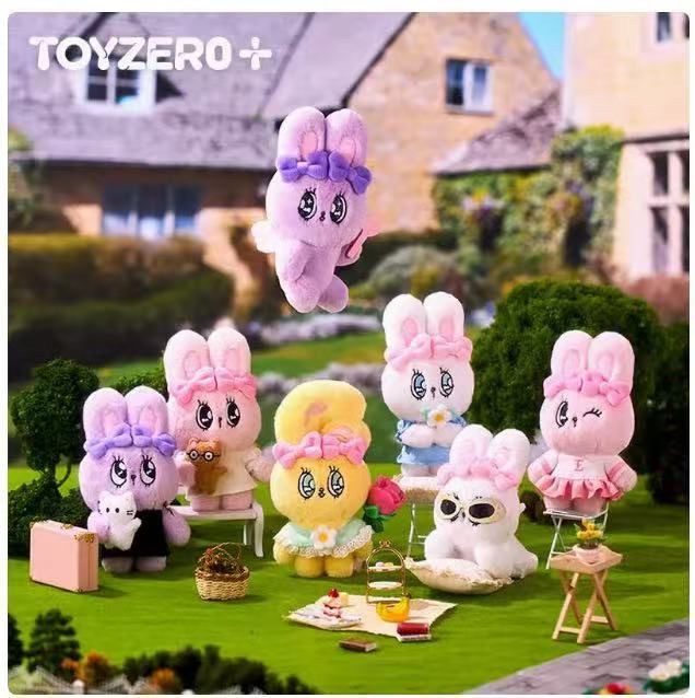 Esther Bunny Sweet Date Series Plush Keychain by Toyzero+