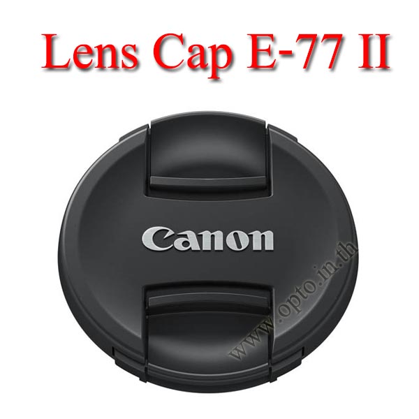 E-77 II Lens Cap Canon Logo 77mm. ฝาปิดหน้าเลนส์แคนน่อน