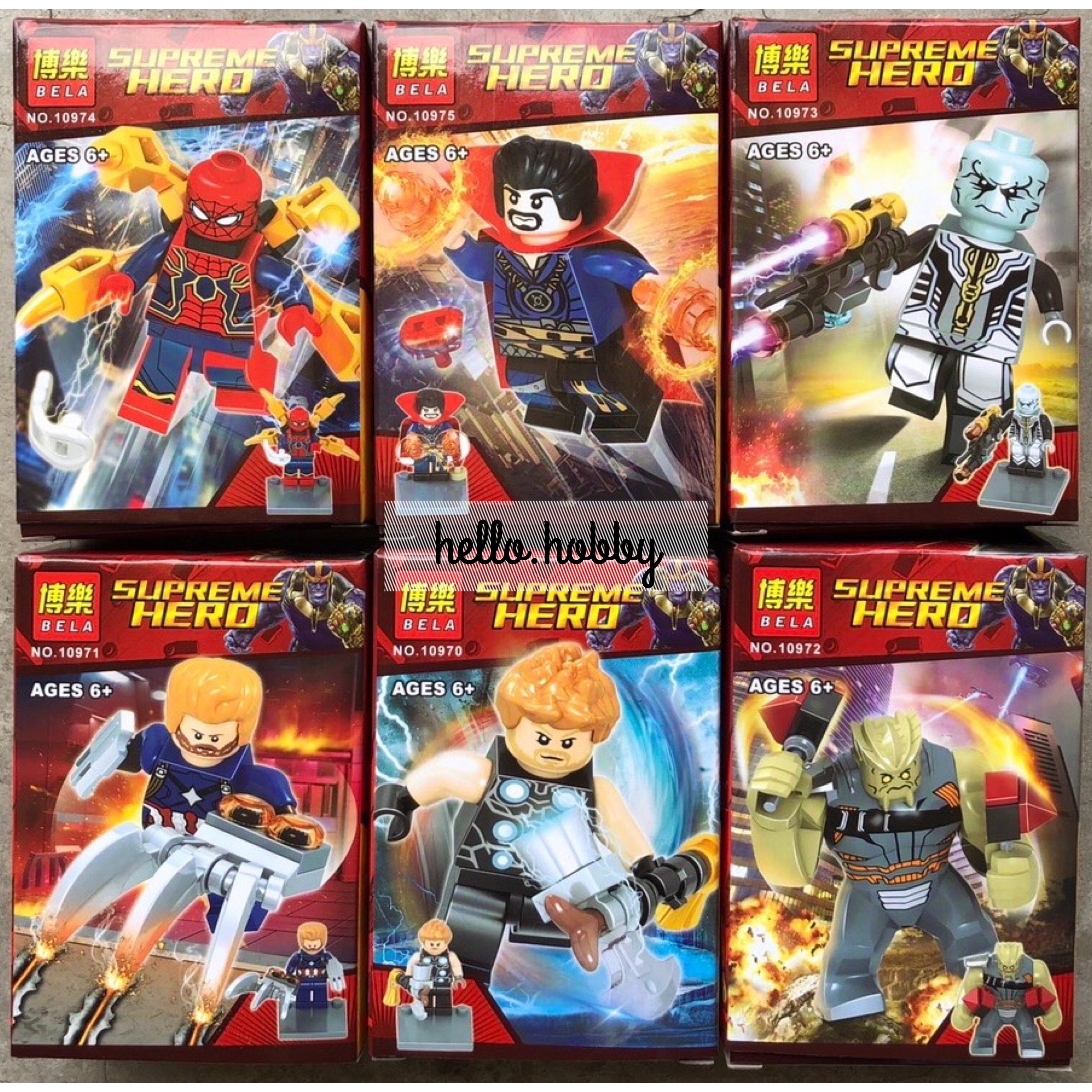 Bela 10970-10975 Avengers