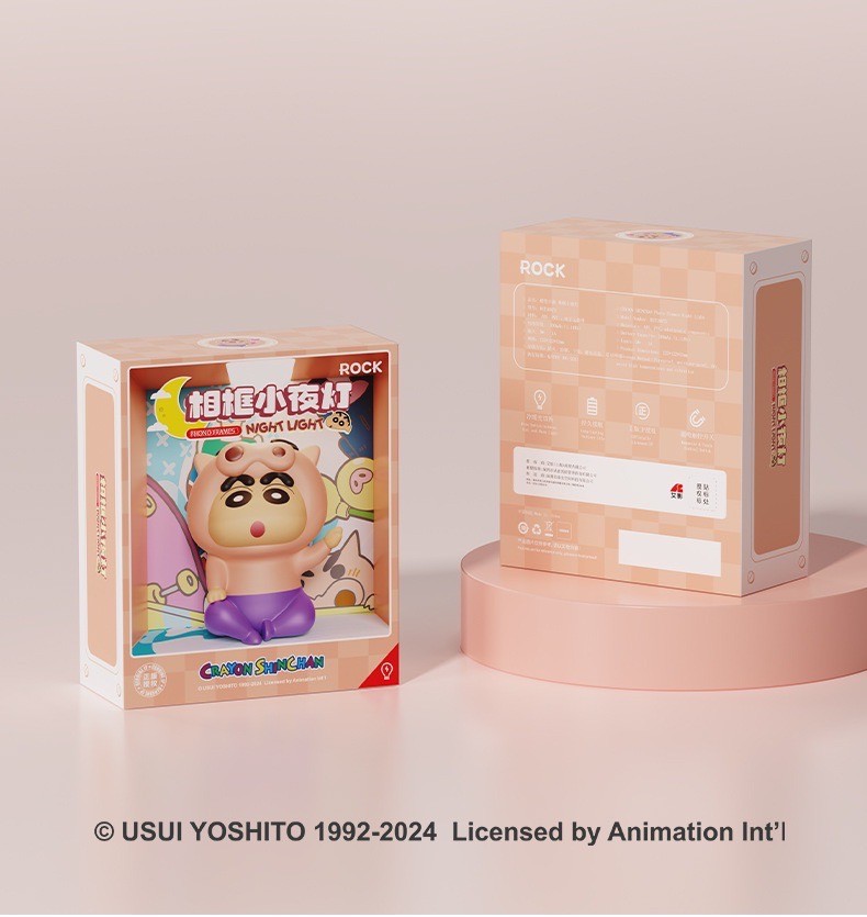 โคมไฟชินจัง ลิขสิทธิ์แท้ - Crayon Shinchan Photo Frame Night Light LED Lamp by Rock
