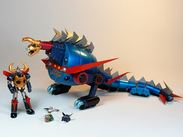 Soul Of Chogokin GX-05R Daiku Maryu Gaiking Repaint Ver. by Bandai