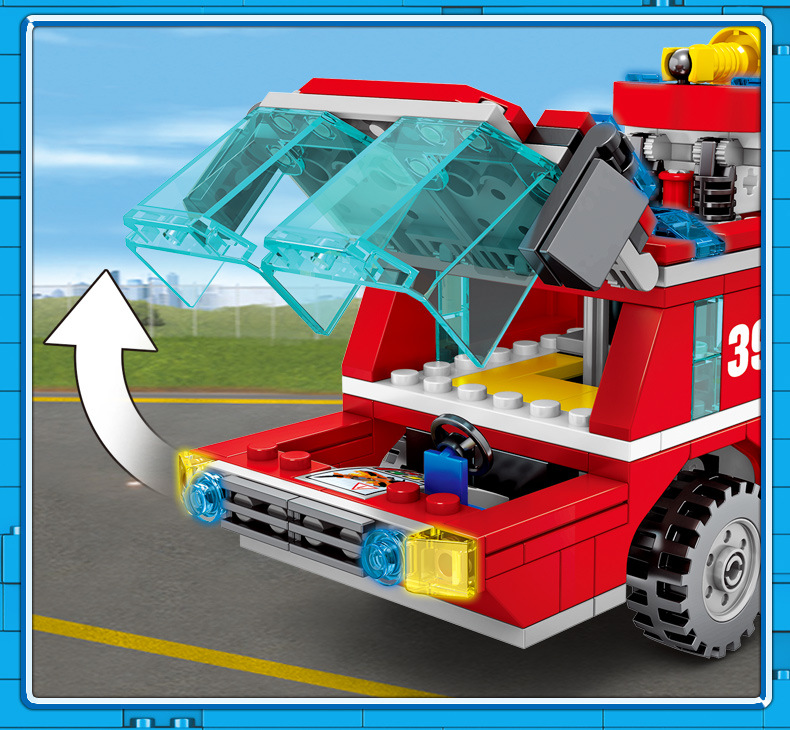Sembo Block - 603039 Fire Frontline 580pcs