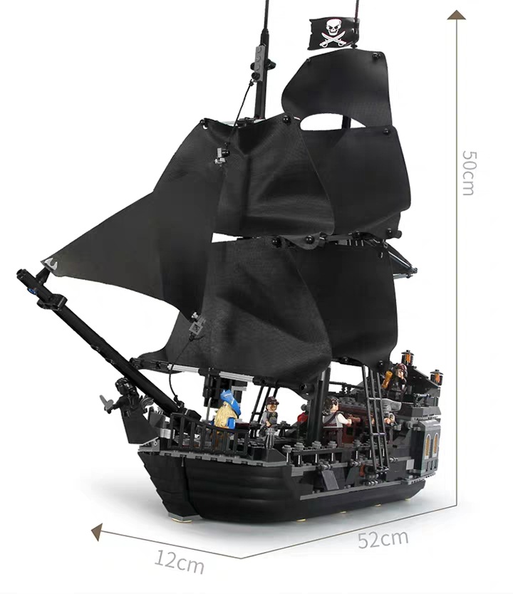 Kaku kk19001 Pirates of the Carribbeans The Black Pearl 858pcs