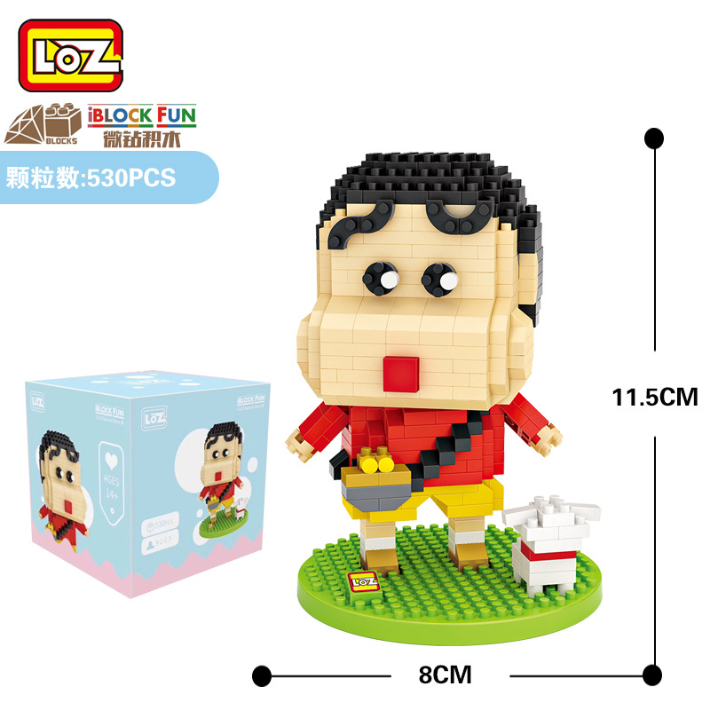 LOZ 9203 Crayon Shinchan 530pcs