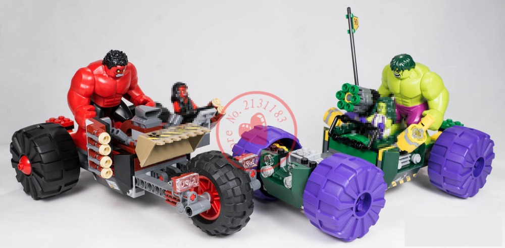 Decool 7125 Hulk vs. Red Hulk 378pcs