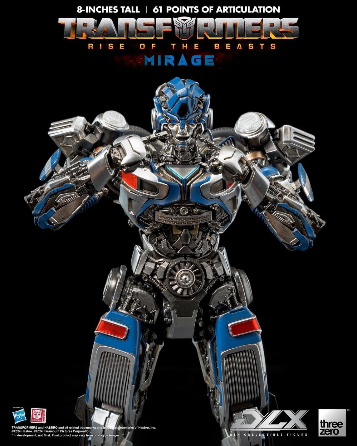 Pre-order : Transformers: Rise of the Beasts DLX Mirage Action Figure by ThreeZero