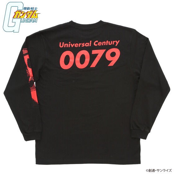 PRE-ORDER : Mobile Suit Gundam U.C.0079 Design Long Sleeve T-shirt