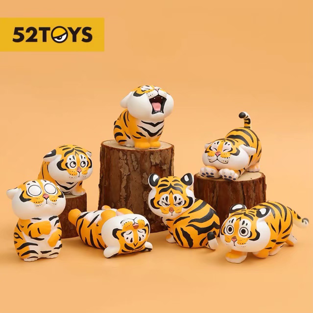 Xiaohu Daily Series by 52Toys (Set of 6+1secret)