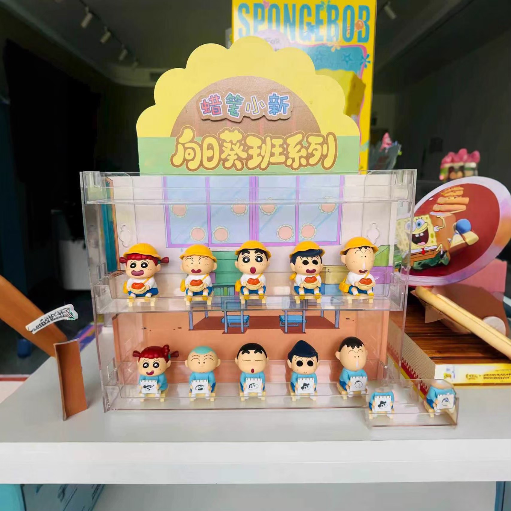 ร้าน🇹🇭 พร้อมส่ง✨ โมเดลได้ 1 ตัว - Crayon Shinchan - Sunflower Class Series by Cimon