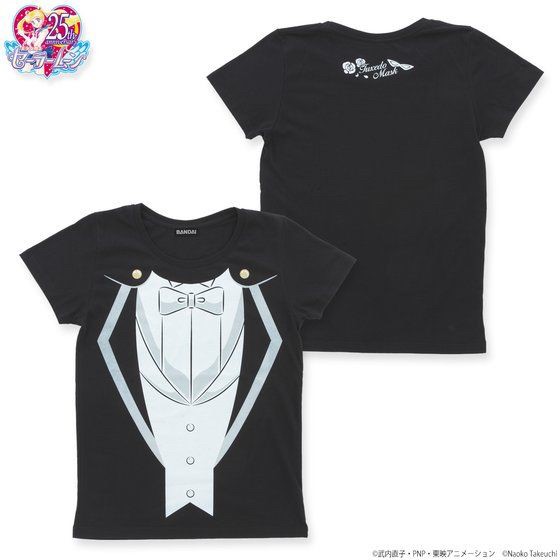 PRE-ORDER : Sailor Moon Narikiri Sailor T-shirt Tuxedo Mask