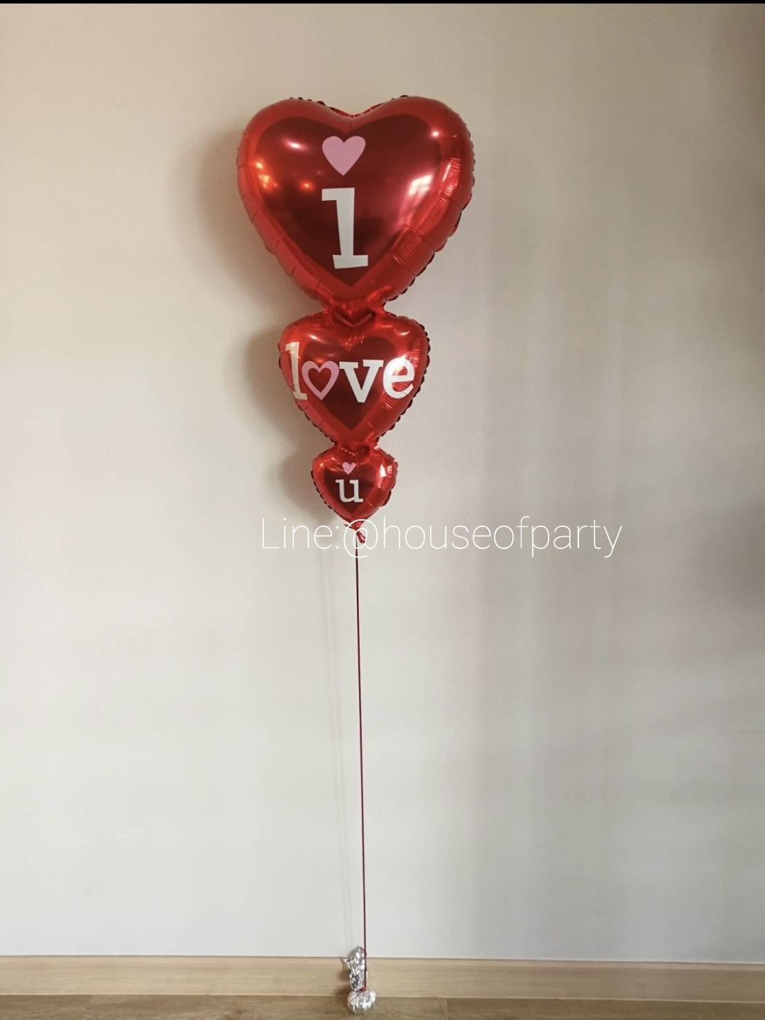 Set ลูกโป่งฟอยล์ Valentine เริ่มต้น 139 บ.