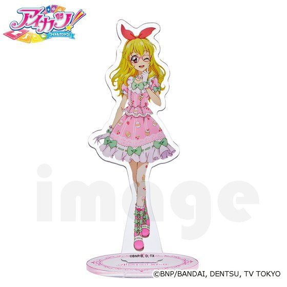 PRE-ORDER : Aikatsu! Acrylic Stand (Mitsuki/Ichigo/Akari/Sumire/Hinaki Glasses ver.)