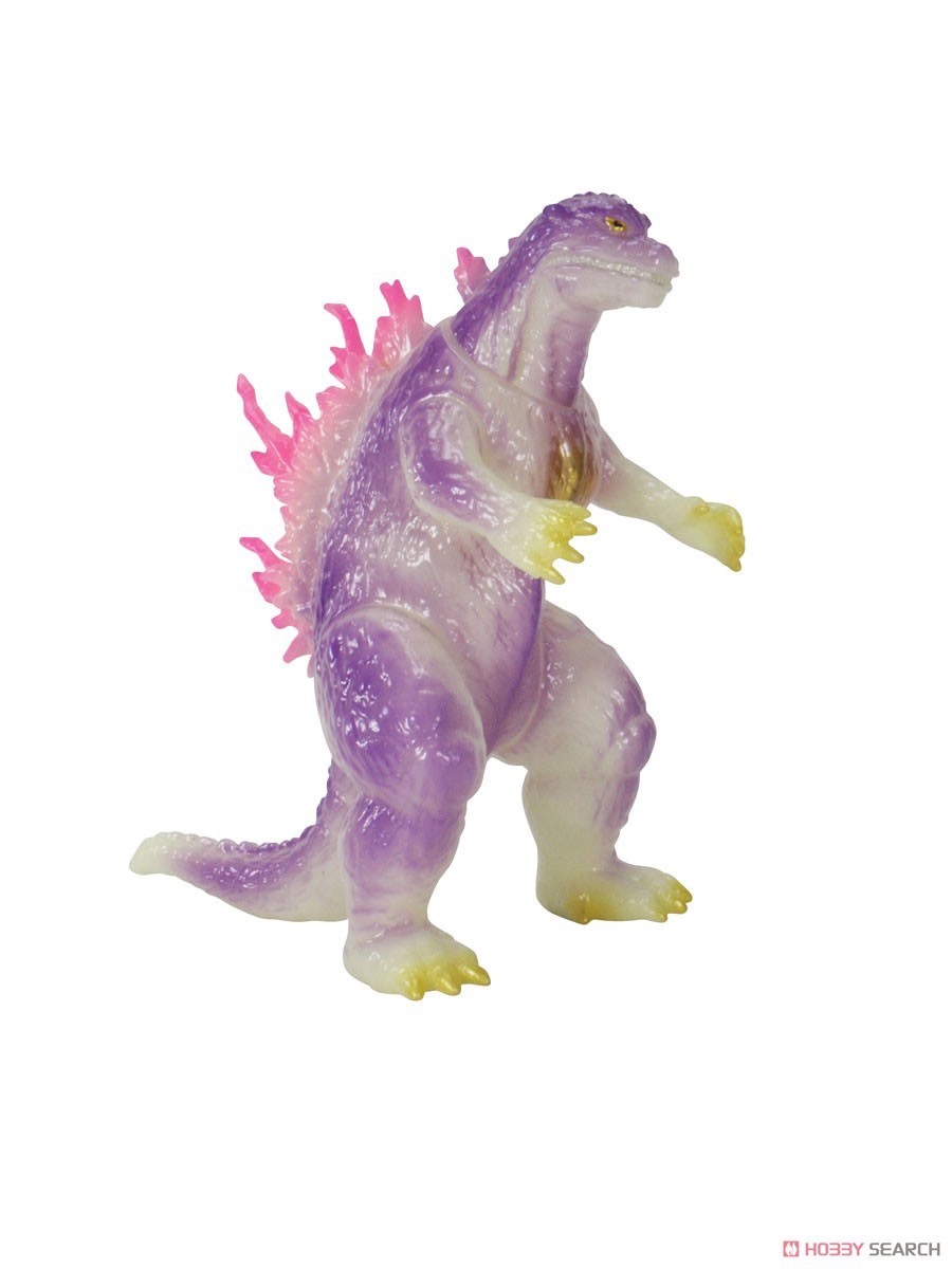 Godzilla - CCP Middle Size Series - Vol.10 Godzilla (1999) Luminous Purple Ver. Soft Vinyl (Lot JP) by CCP