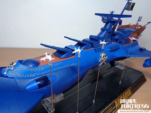 หุ่นเหล็ก Soul of Chogokin - GX-93 Space Pirate Battleship Arcadia - By Bandai