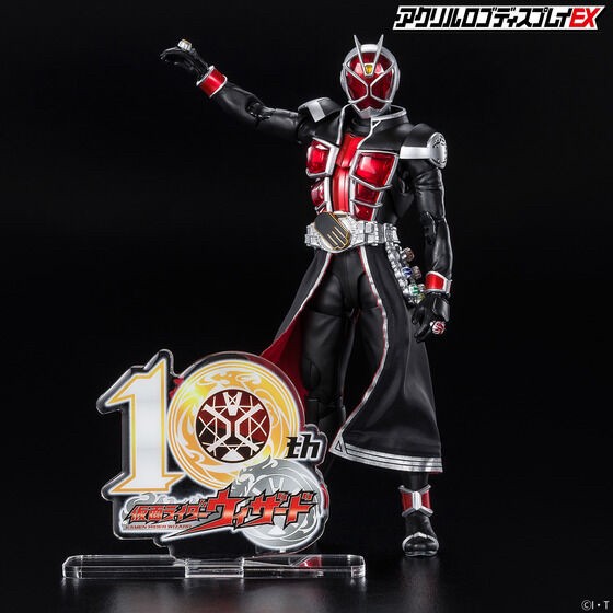 PRE-ORDER : Acrylic Logo Display EX Kamen Rider Wizard 10th Anniversary Logo