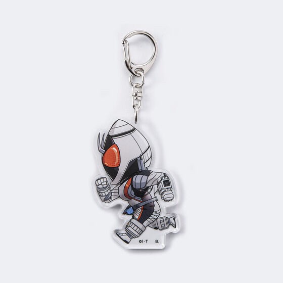 PRE-ORDER : Kamen Rider Fourze Running Deformed Series Acrylic Keychain