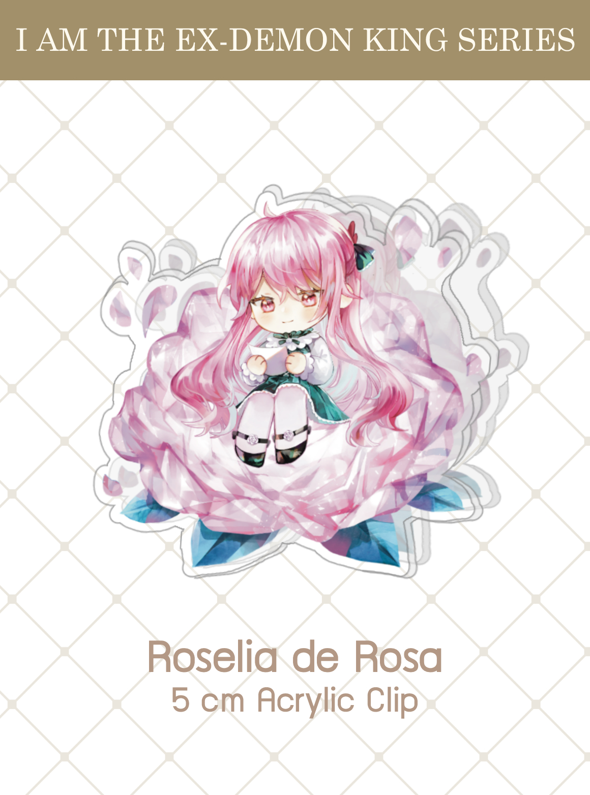 ตัวหนีบอะคริลิก_EXD_Roselia de Rosa