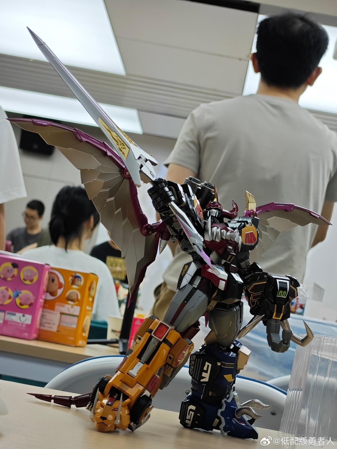 [Go! Kara Kuri Combine] Dino Megazord By Flame Toys