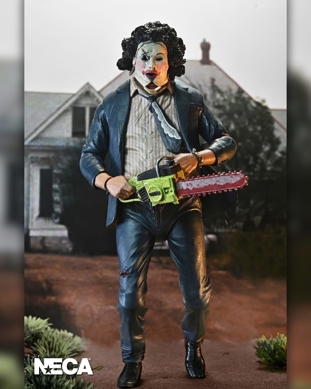 Pre-order : Texas Chainsaw Massacre 50th Anniversary Ultimate Leatherface with Pretty Woman Mask 7” Scale Action Figure by NECA